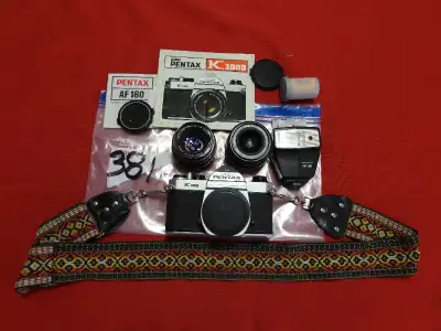 Pentax K1000 35mm FILM cameras PROFESSIONALLY serviced. UPDATED: September 13, 2025. *** NOW SOLD OU...