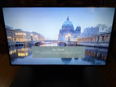 LG 43” 4k smart tv 60hz w/ remote, View more