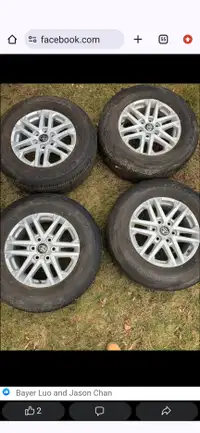 2024 Toyota Tundra tire set