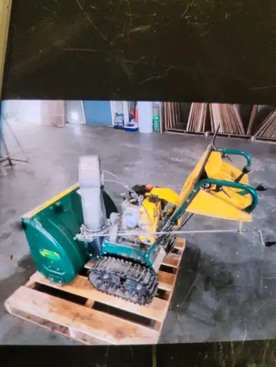 This machine will go through anything needs new carb