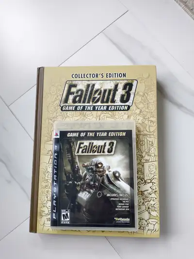 PlayStation 3 PS3 Fallout 3 Game with Hardcover, View more