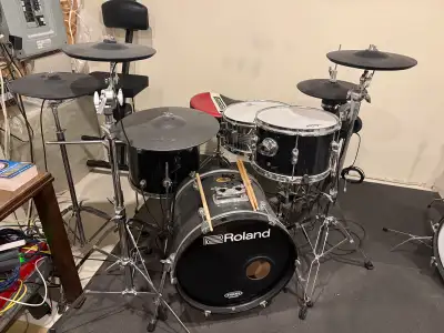 Roland TD15  Hybrid kit/ open to trades, View more