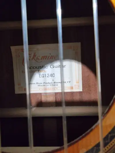 Takamine Acoustic-Electric Classical Guitar, View more