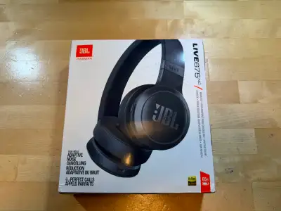 JBL Live 675NC Wireless Noise-Cancelling Headphones, View more