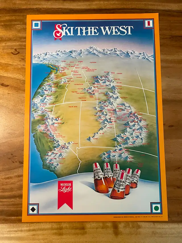 vintage breweriana posters michelob, spuds mackenzie in Arts & Collectibles in Richmond - Image 7