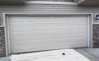 Garage door painting