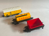 Vintage Marklin model railway cars