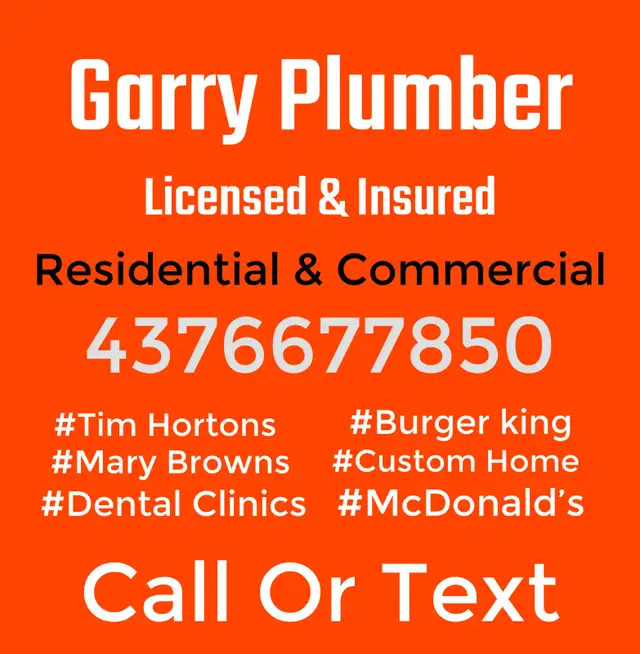 PLUMBER Licensed 494049014118492160