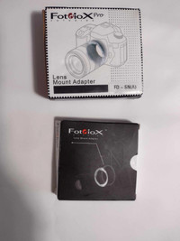 2 adaptateurs de lentilles pour appareil de photo argentique