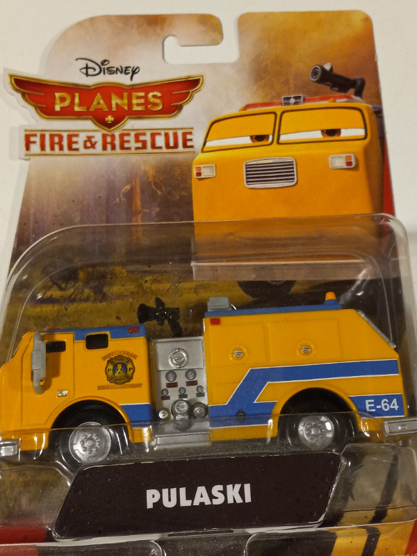 Disney Pixar Planes Cars Fire and Rescue - Pulaski - Rare New in Toys & Games in Trenton - Image 2