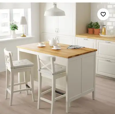 Ikea Kitchen Island, Chairs and Cushions, View more