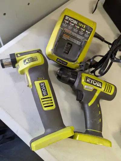 Ryobi Auto Hammer, Drill and Charger, View more