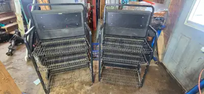 Metal shelf used in garage, View more
