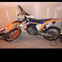 Ktm sxf 350 dirt bike for sale MINT!!