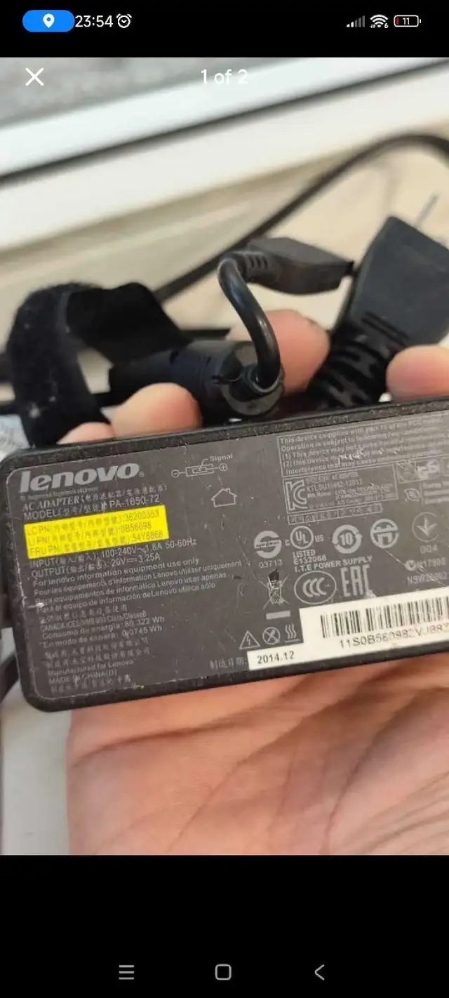Lenovo power adapters 509007811870074881