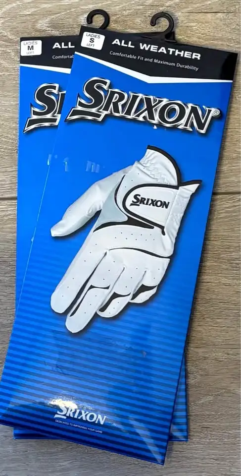 NEW SRIXON Women's Golf Gloves - LEFT HAND - SMALL / MEDIUM