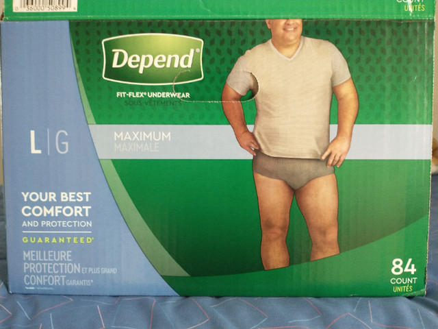 Depend FIT-FLEX Incontinence Underwear for Men in Health & Special Needs in City of Toronto