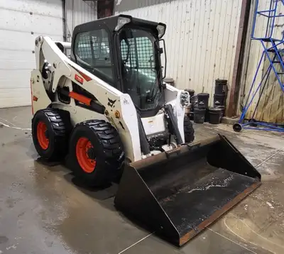 2018 Bobcat S650 Skidsteer 2725 hours A91 Package Two speed Hi-Flow Ride Control Joystick Control De...