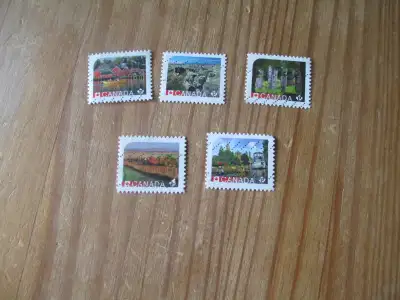 Canadian Stamps #2894a-e – Unesco World Heritage Sites (2016), View more