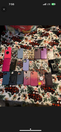 iPhone cases all different. 