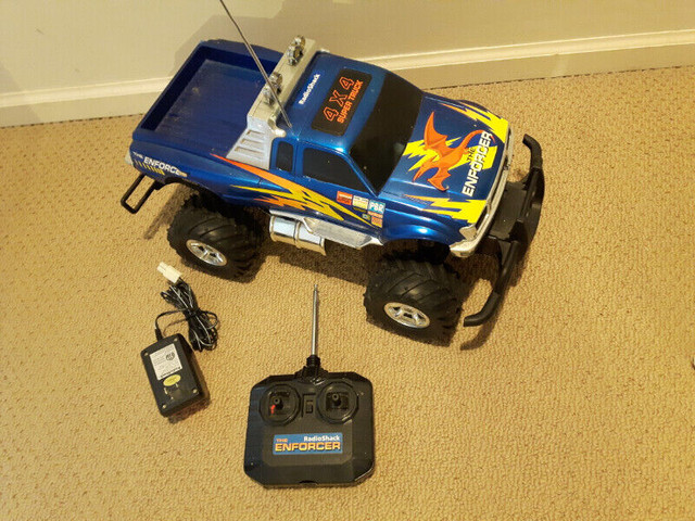 VINTAGE RC R/C RADIO SHACK 4X4 SUPER TRUCK THE ENFORCER(it works in Toys & Games in Richmond - Image 3