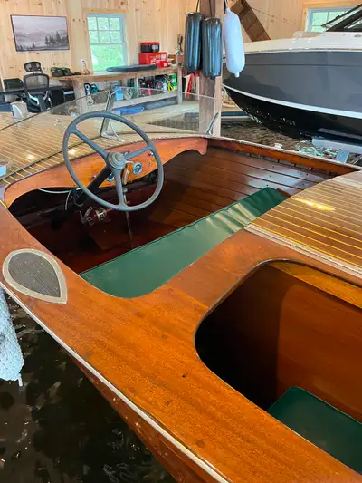 Original 1932 19 ft Port Carling SeaBird named “ I Can’t Believe It “ with 4 cyl, 40 hp Buchanan eng...