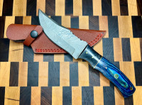  Damascus kitchen knife
