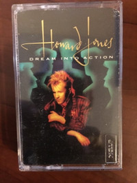 Howard Jones Dream Into Action cassette tape (1985 WEA Records)