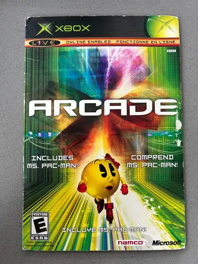 XBox 360 Ms. Pac-Man Arcade Live Online, View more
