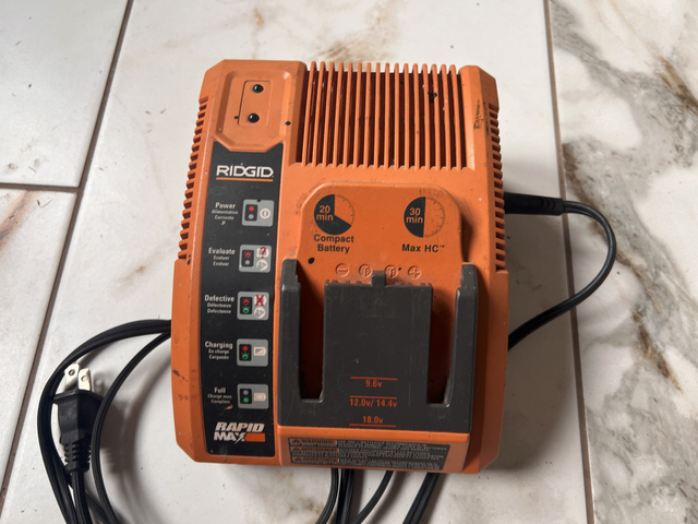 Ridgid Drill Driver and Charger in Power Tools in London - Image 3