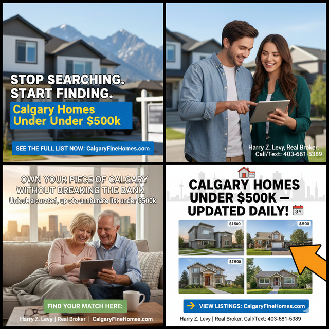 Own Your Piece of Calgary Without Breaking the Bank.