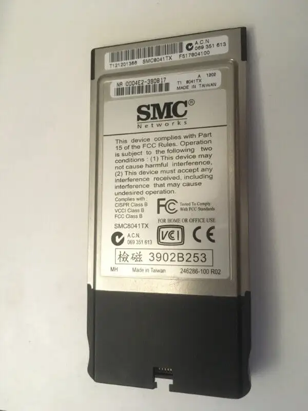 SMC EZ Card 10/100 SMC8041TX Network Adapter in Networking in City of Montréal - Image 4