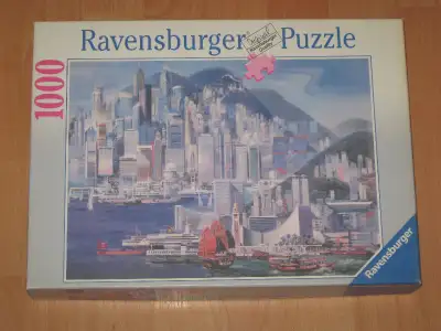 181 - Casse-tête (puzzle) Ravensburger 1000 pièces - Hong Kong, View more