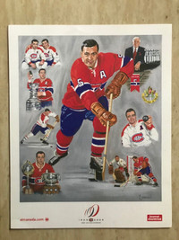 Lithographie - Canadiens Montréal - Journal de Montréal