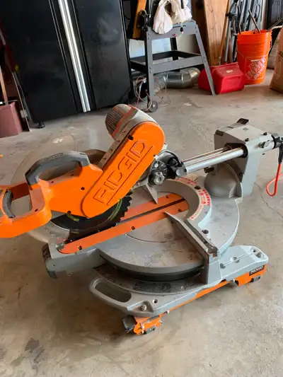 Ridgid 12 inch Miter saw, View more