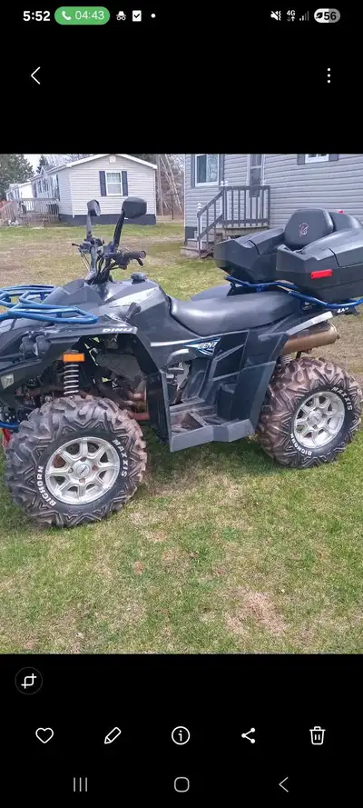 Great machine senior owned before me never mudded only used around park and to a camp 1270 klms big...