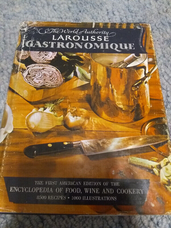 LAROUSSE GASTRONOMIQUE  8500 RECIPES  1961 1ST AMERICAN EDITION in Non-fiction in St. Catharines
