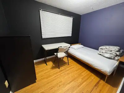 Available immediately. $825 Bedroom for rent, all-furnished Double-sized bed, table, bookshelf, priv...