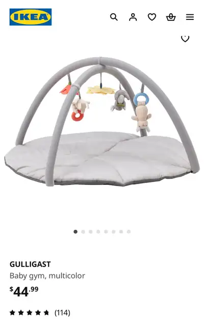 Bought at IKea, only used once, in almost new condition