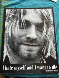 Kurt Cobain poster from 96  (nirvana)