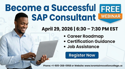 FREE SAP Webinar – Become an SAP Consultant | April 29 | Limited, View more