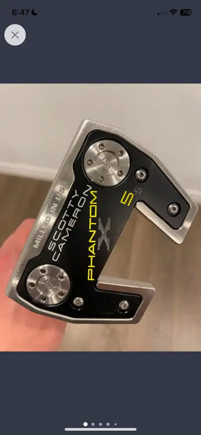 Scotty Cameron LH Phantom X 5.5, View more
