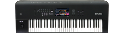 Korg NAUTILUS61 61-key Workstation Natural Touch Semi-Weighted comme neuf mais a une grafigne sur le...