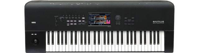 Korg NAUTILUS 61-key Workstation Natural Touch Semi-Weighted dans Pianos et claviers  à Lac-Saint-Jean