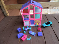 DOLL HOUSE plus furniture / car / people - REDUCED!!!!