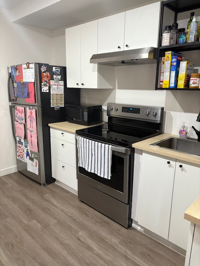 Welcome to this stunning, fully updated 2-bedroom main floor apartment that perfectly blends comfort...