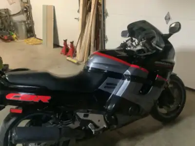 I have for sale a 1993 Honda CBR1000F hurricane the bike was gone over 2 years ago and had plugs , a...