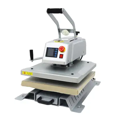 16×20" Swing Magnetic Semi-Auto Heat Press Machine 110V 110110, View more