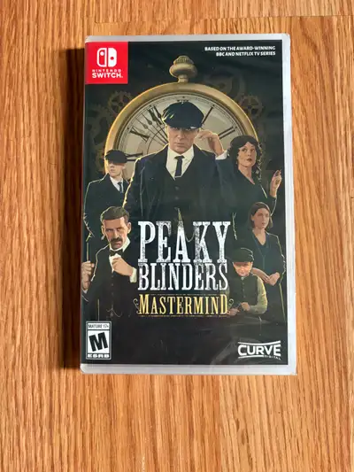 RARE Nintendo Switch Peaky Blinders Game SEALED, View more