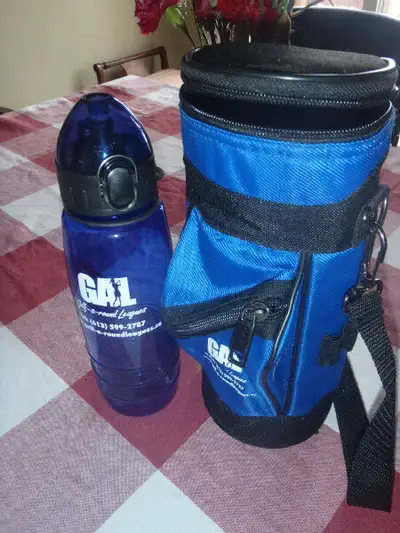 NEW Golf-A-Round Travel Water Bottle & Matching Bag &Lunch Bag, View more